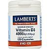 Lamberts Vitamin D3 4000IU (100mg) 120tabs