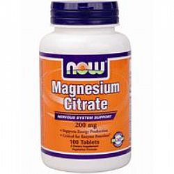 Now Magnesium Citrate 200mg 100VegTabs