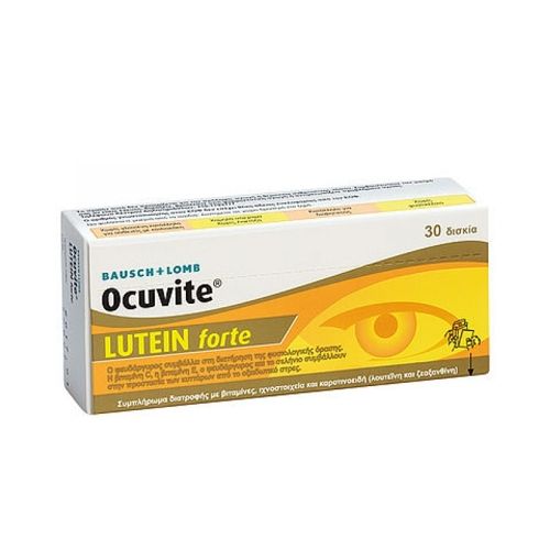 Bausch & Lomb Ocuvite Lutein Forte 30caps