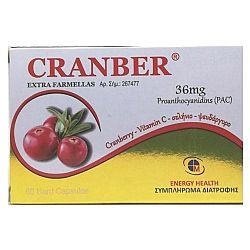 Medichrom Cranber Extra Farmellas 36mg 60caps