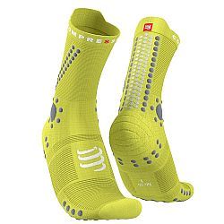 Compressport Pro Racing Socks V4.0 Trail Primerose/Alloy
