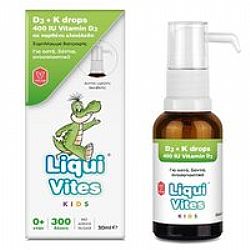 Vican Liqui Vites D3 + K Βιταμίνη 400iu 30ml
