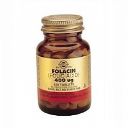 Solgar Folic Acid 400mg tabs 100s