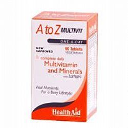 Health Aid A to Z Multivit (Once-A-Day) veg.tabs 90s