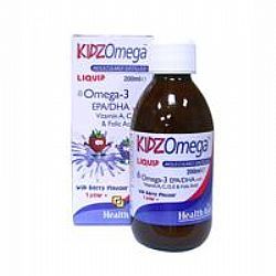 Health Aid Kidz Omega With Vitamins Liquid 200ml