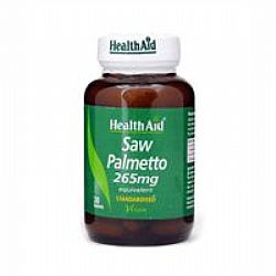 Health Aid Saw Palmetto 265mg veg.tabs 30s