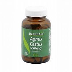Health Aid Agnus Castus 550mg tabs 60s