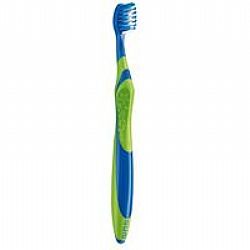 GUM 221 JUNIOR 7+ Technique Toothbrush Πράσινο-Μπλε (Οδοντόβουρτσα για παιδιά 7+ Ετών)