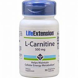 Life Extension L-CARNITINE 500mg 30caps