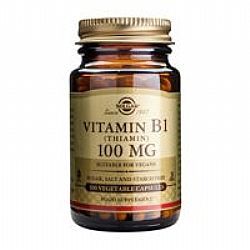 Solgar Vitamin B-1 (Thiamin) 100mg veg.caps 100s