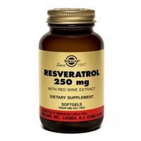 Solgar Resveratrol 250mg softgels 30s