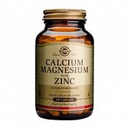Solgar Calcium Magnesium Plus Zinc tabs 100s