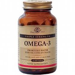 Solgar Omega-3 Triple strength softgels 50s