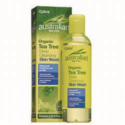OPTIMA Australian Organic Tea Tree Deep Cleansing Skin Wash 250ml