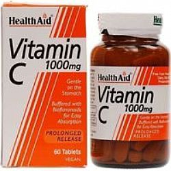 Health Aid  Vitamin C 1000mg with Bioflavonoids 60tabs