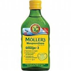 Mollers Cod Liver Oil 250ml (Φυσική Γεύση)