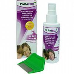 Omega Pharma Paranix Σπρεϋ 100ml (+Χτένα)