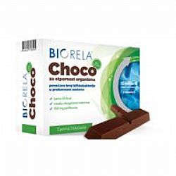 Chocowise Biorela Choco Probiotic μπάρες μαύρης σοκολάτας χωρίς ζάχαρη 10τεμ.