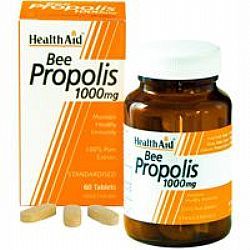 Health Aid Bee Propolis 1000mg veg.tabs 60s