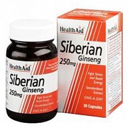 Health Aid Siberian Ginsent 250mg capsules 30s