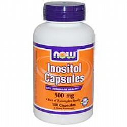 Now Inositol 500mg 100caps