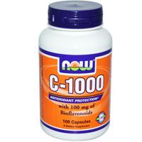 Now C-1000 w/ Rose Hips & Bioflavonoids 100tabs