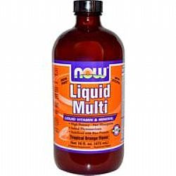 Now Multi Orange Liquid Flavor 16oz (473,6ml)