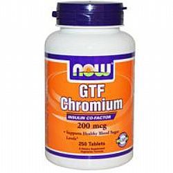 Now GTF Chromium 200mcg 250VegTabs