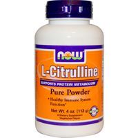 Now L-Citrulline Powder 4oz (113gr)