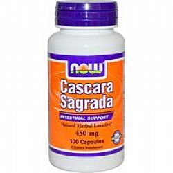 Now Cascara Sagrada 450mg 100caps