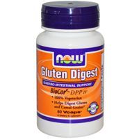 Νοw Gluten Digest Enzymes 60VegCaps