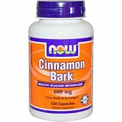 Now Cinnamon Bark 600mg 120caps