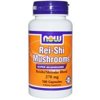 Now Rei-Shi Mushrooms 270mg 100caps