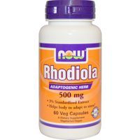 Now Rhodiola Rosea 500mg 60VegCaps
