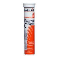 Health Aid Vitamin C 1000mg 20tabs (Πορτοκάλι)