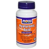 Now Hyaluronic Acid 50mg & 450mg Msm 60VegCaps