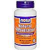 Now Resveratrol Natural 60VegCaps