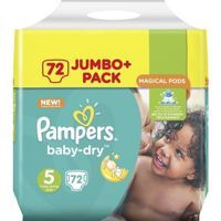 Pampers Baby Dry 5 (11-23kg) 72τμχ