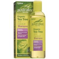 OPTIMA Australian Organic Tea Tree Anti-Dandruff Shampoo 250ml