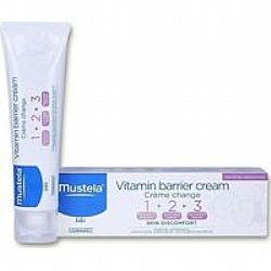 Mustela Bebe Vitamin Barrier Cream 1-2-3 100ml