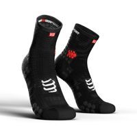 Compressport V3.0 Hi Cut 3D Run Pro Racing Socks (Μαύρο)