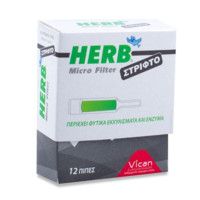 Vican Herb Micro Filter Στριφτό 12τμχ