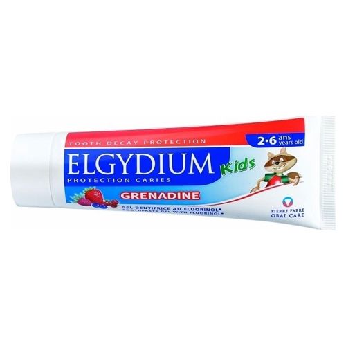 Elgydium Οδοντόπαστα Gel Kids ʼρωμα Κόκκινα Φρούτα 50ml