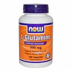 Now L-Glutamine 120caps
