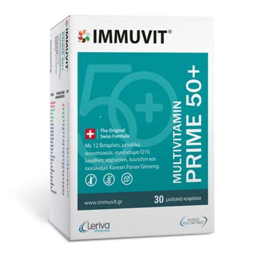 Leriva Immuvit Prime 50+ 30caps