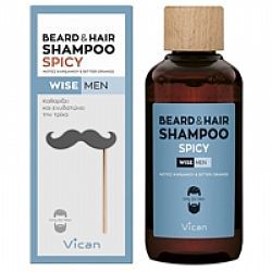 Vican Wise Men Beard & Hair Shampoo Spicy 200ml
