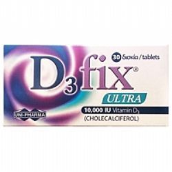 Uni-Pharma D3 Fix Ultra (10000IU) 30tabs