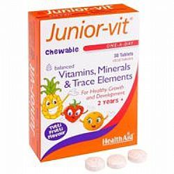 Health Aid Junior-VIT veg.tabs 30s