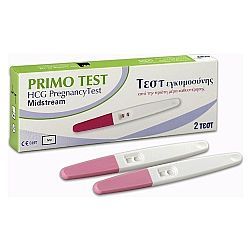 Medisei Primo Τεστ Εγκυμοσύνης 2τμχ