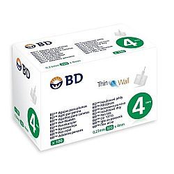 BD Medical Thin Wall Βελονάκια για Πένα 4mm*0,23mm 100τμχ